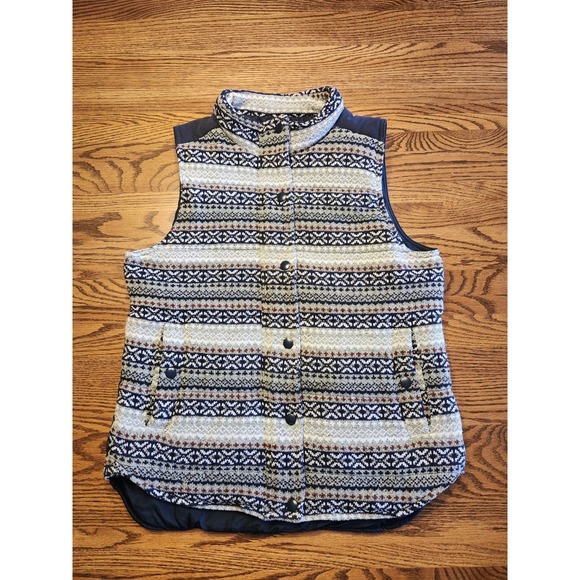 US Navy Jackets & Blazers - Skies‎ Are Blue Navy Knit Puffer Vest Size Small